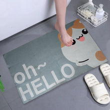 Non-slip bath mat with stylish pattern