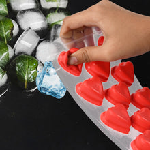 Silicone Mold Ice Cube Tray Creative Sweet Multi Type Ice Tray Buckets, Ice Cube Trays Multi Fruit Shape Ice Tray (1 Pc)