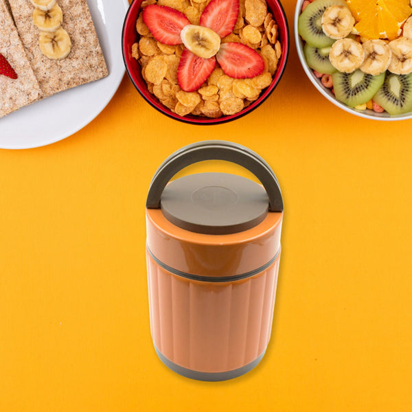 Leak-proof thermos flask for hot food and soups