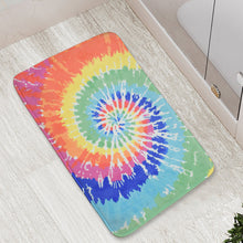 Non-slip mat for instant drying in the bathroom