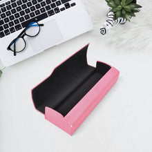 Faux Leather Glasses Case