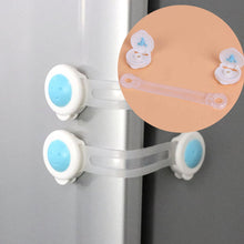 Effective baby proofing strap lock, single unit.