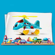 Toy plane with sound effects