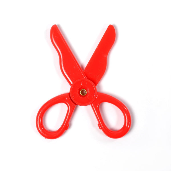 Plastic Child-Safe Scissor Set (50 Pcs Set)