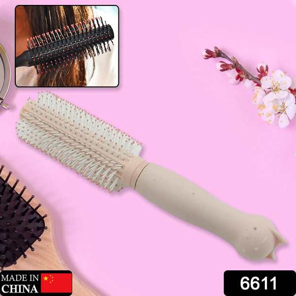 Massage Comb, Air Cushion Massage Hair Brush Ergonomic Matt Disappointment for Straight Curly Hair Cushion Curly Hair Comb for All Hair Types, Home Salon DIY Hairdressing Tool  (1 Pc)