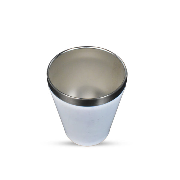 Stainless steel glass tumbler for water or milk tea