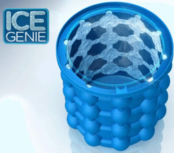 Silicone ice cube maker for easy use.