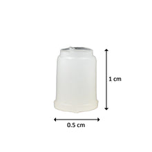 Hot water bag stopper showing different angles