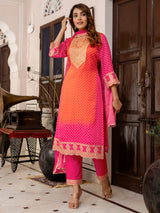 Black Georgette Sequin Embroidery Anarkali  Salwar Suit Set With Dupatta for Women Trendmallsin