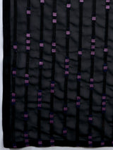 Women's Georgette Sequence Embroidery Work Saree with Blouse Piece Trendmalls