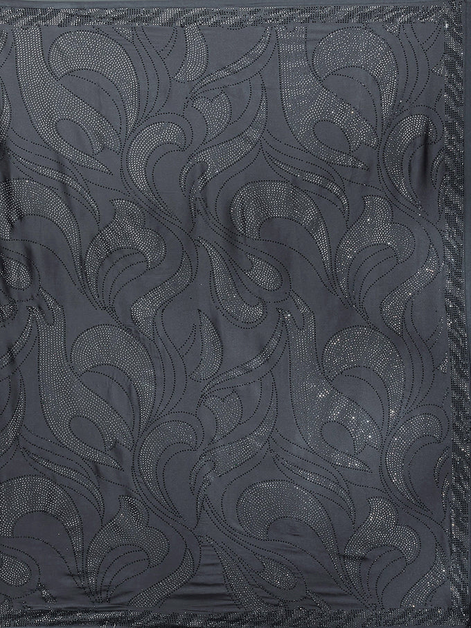 Women's Silk Siroski Work Saree with Unstitch Blouse Piece Trendmalls