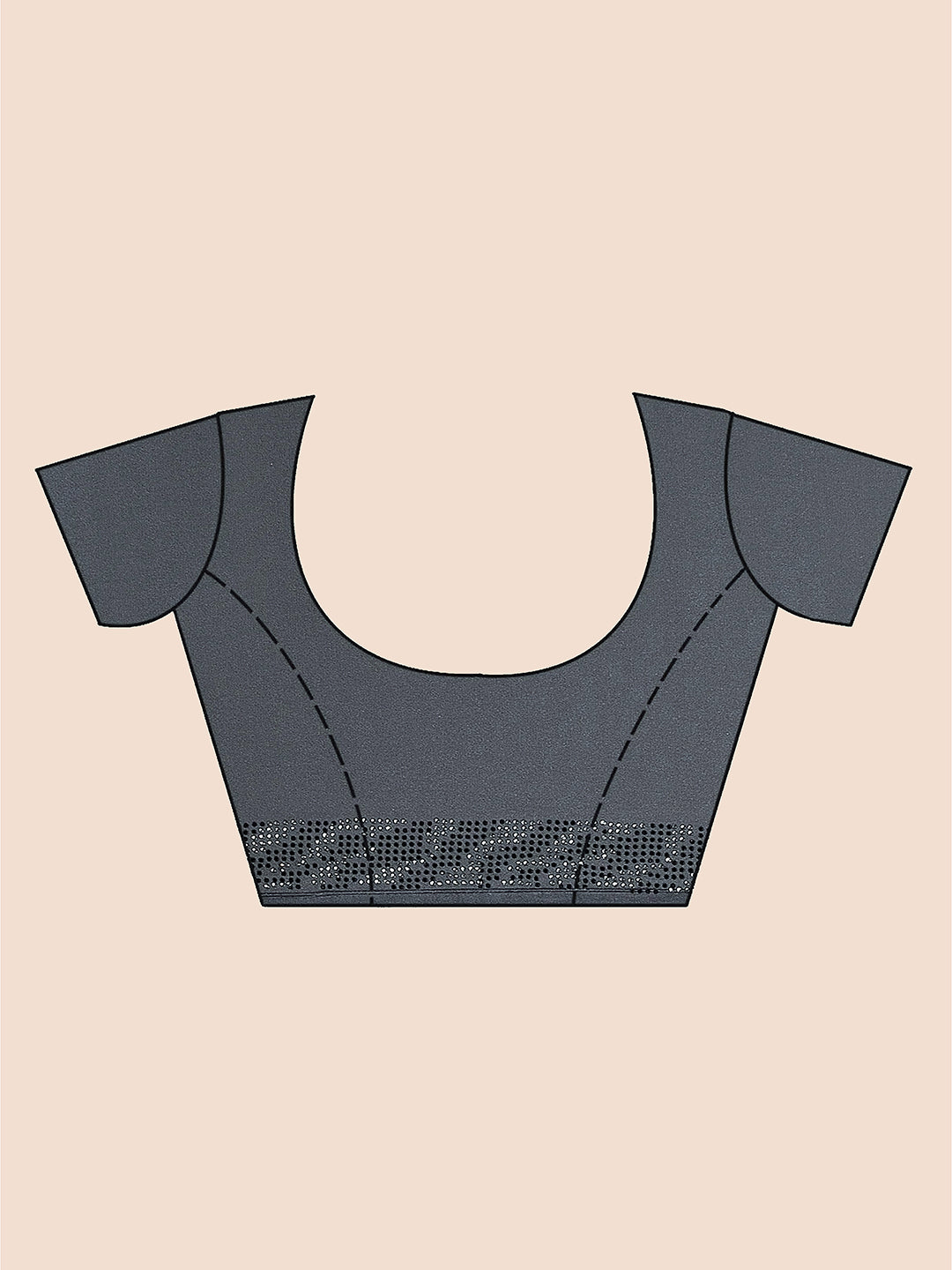 Women's Silk Siroski Work Saree with Unstitch Blouse Piece Trendmalls