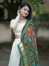 Georgette Embroidery Lehenga Choli with Dupatta I Navratri Stylish Lehenga Choli for women Trendmalls