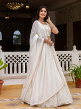 Women's Georgette Embroidery Lehenga Choli with Dupatta I Navratri Stylish Lehenga Choli for women Trendmalls