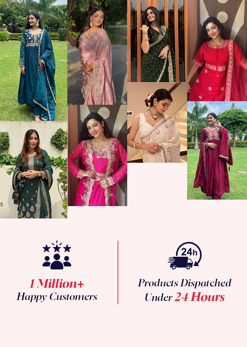 Mehndi Art Silk Embroidery Sequence Work Kurta Palazzo Set with Dupatta Salwar Suit Set Trendmalls