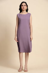 TRENDMALLS Shrug Dress for Women Brasso Midi Western Dress with Collar Neck Puff Sleeve Shrug Trendmalls